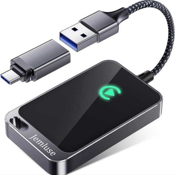 Jemluse Wireless CarPlay Adapter for Apple iPhone - Picture 1 of 2